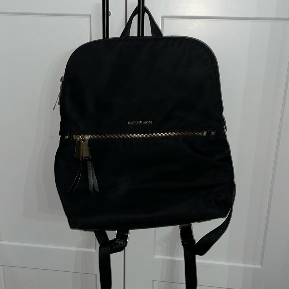 Black Michael Kors back pack!